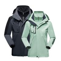 Polyester Couple Coat detachable & waterproof & thermal PC