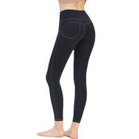 Polyamide Pantalon de yoga femmes Solide plus de couleurs pour le choix pièce