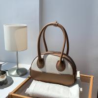 PU Leather & Canvas Easy Matching Handbag soft surface PC