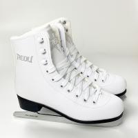 Algodón perla & Acero carbono & Felpa & Espuma & Cuero de la PU Zapatos de skate, blanco,  Par