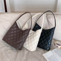 PU Leather Shoulder Bag large capacity & soft surface Argyle PC