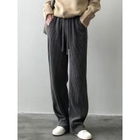 Poliéster Pantalones para Mujer, labor de retazos, Sólido, más colores para elegir,  trozo
