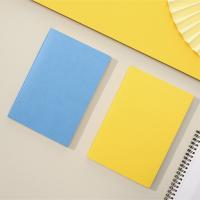 Glazen afdrukpapier & Synthetisch leer Notebook meer kleuren naar keuze stuk