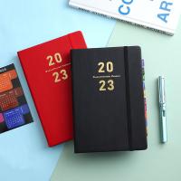 Glazed Printing Paper & Synthetic Leather Creative Notebook PC