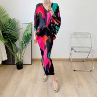 Polyester One-piece Dress loose printed : PC