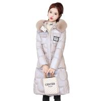 Polyester long style Women Parkas thicken & thermal patchwork Solid PC