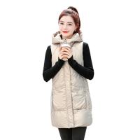 Polyester & Cotton Women Vest & loose & thermal patchwork Solid PC