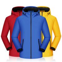 Chemical Fiber & Polyester windproof Unisex Outdoor Jacket & waterproof & thermal Solid PC