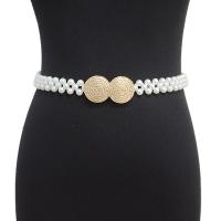 Perla de plástico Cadena de cintura, oro,  trozo