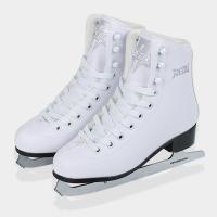 Parelkatoen & Carbon Staal & Pluche & Schuim & PU-leer Skate schoenen Solide Witte Paar