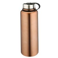 Stainless Steel Vacuum Bottle 12-24 hour heat preservation & portable Solid rose gold PC