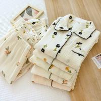 Baumwolle Frauen Pyjama Set, Hosen & Nach oben, Gedruckt, mehr Farben zur Auswahl,  Festgelegt