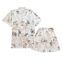 シフォン 女性パジャマセット パンツ & ページのトップへ 印刷 多色 セット