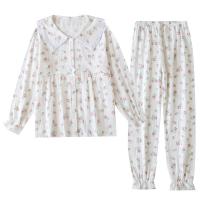 Baumwolle Frauen Pyjama Set, Hosen & Nach oben, Gedruckt, mehr Farben zur Auswahl,  Festgelegt