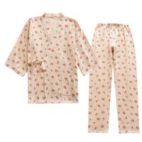 Cotton Women Pajama Set & two piece Pants & top printed Set