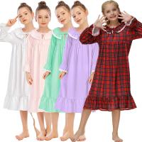 Polyester & Baumwolle Mädchen Pyjamas, mehr Farben zur Auswahl,  Stück