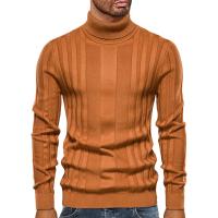 Cotton Men Sweater & loose knitted Solid PC
