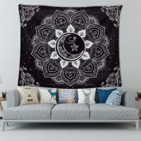Polyester Tapestry  printed black PC