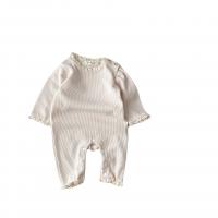 Cotton Slim Crawling Baby Suit knitted Solid PC