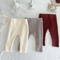 Cotton Slim Baby Clothes knitted Solid PC