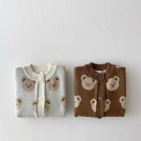 Coton Manteau d’enfants Tricoté plus de couleurs pour le choix pièce