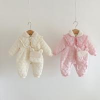 Cotton Slim Crawling Baby Suit & thermal patchwork Solid PC