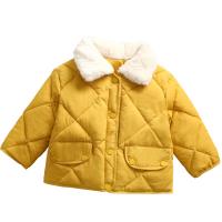 Polyester Children Parkas & thermal patchwork Solid PC