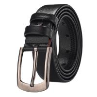 PU Leather Easy Matching Fashion Belt adjustable Lichee Grain black PC