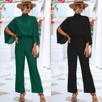Polyester Long Jumpsuit Solid PC