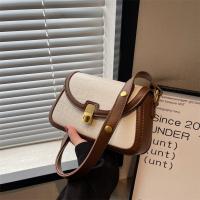 PU Leather Box Bag Shoulder Bag soft surface Stone Grain PC