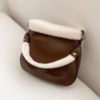 PU Leather Shoulder Bag large capacity & soft surface PC