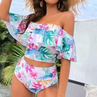 Polyester Tankinis Set backless & two piece Set