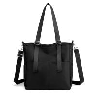 Nylon Shoulder Bag soft surface & attached with hanging strap Solid PC