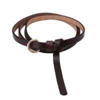 Leather Easy Matching Fashion Belt Solid PC