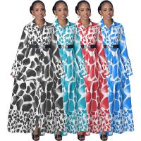 Poliestere Jednodílné šaty Stampato Geometrické più colori per la scelta kus