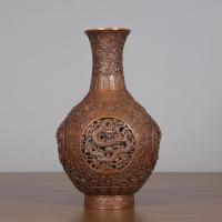Rotes Kupfer Vase,  Stück