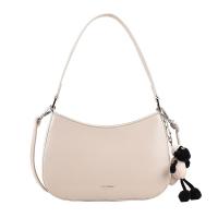 PU Leather Easy Matching & Vintage Shoulder Bag attached with hanging strap Solid PC