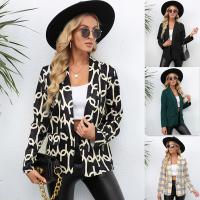 Polyester Frauen Anzug Mantel,  Baumwolle, Gedruckt, mehr Farben zur Auswahl,  Stück