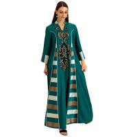 Polyester long style Middle Eastern Islamic Muslim Dress embroidered PC