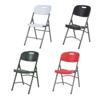 炭素鋼 & ポリプロピレン-PP 折りたたみ椅子 単色 選択のためのより多くの色 一つ