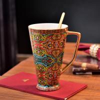 Keramika Označit kryt poháru Ruční různé barvy a vzor pro výběr kus