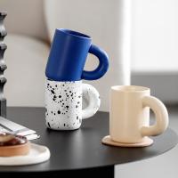 セラミックス コーヒーカップ 手作り 選択のための異なる色とパターン 一つ