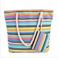 Canvas Beach Bag & With Coin Purse & Printed Shoulder Bag large capacity PC