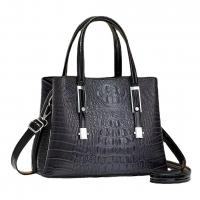 PU Leather Handbag embossing & soft surface & attached with hanging strap PC
