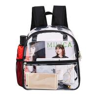 PVC Backpack large capacity & portable & transparent transparent PC