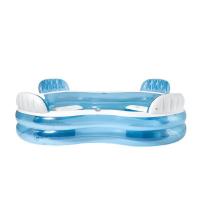 PVC Inflatable Pool durable blue PC