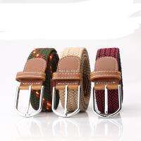 PU Leather Fashion Belt flexible weave PC