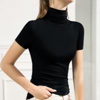 Viscose Vrouwen short sleeve blouses Lappendeken Solide meer kleuren naar keuze stuk