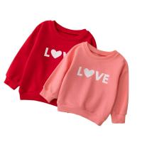 Polyester Girl Top printed letter PC