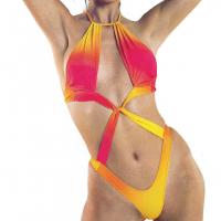 Polyester Plus Size One-piece Swimsuit PC